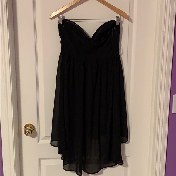 black strapless high-low dress! - Picture 2 of 2